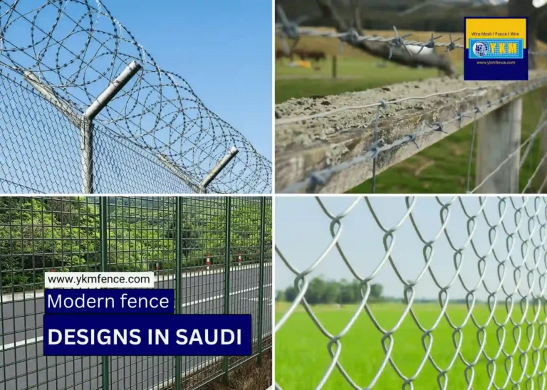 Modern fence designs in Saudi