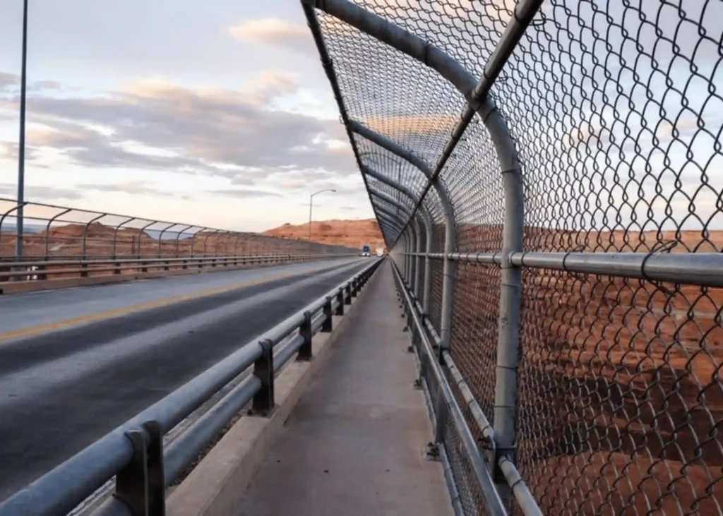 Highway Chainlink Fence