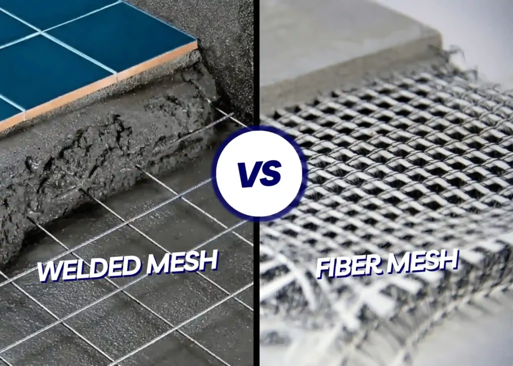 Is fiber mesh better than wire mesh