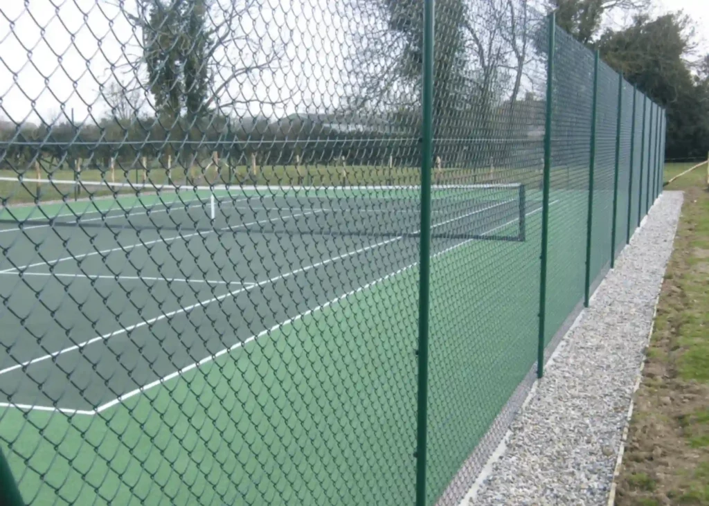 Tennis Court Fencing Application