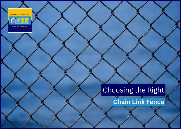 Choosing The Right Chain Link Fence