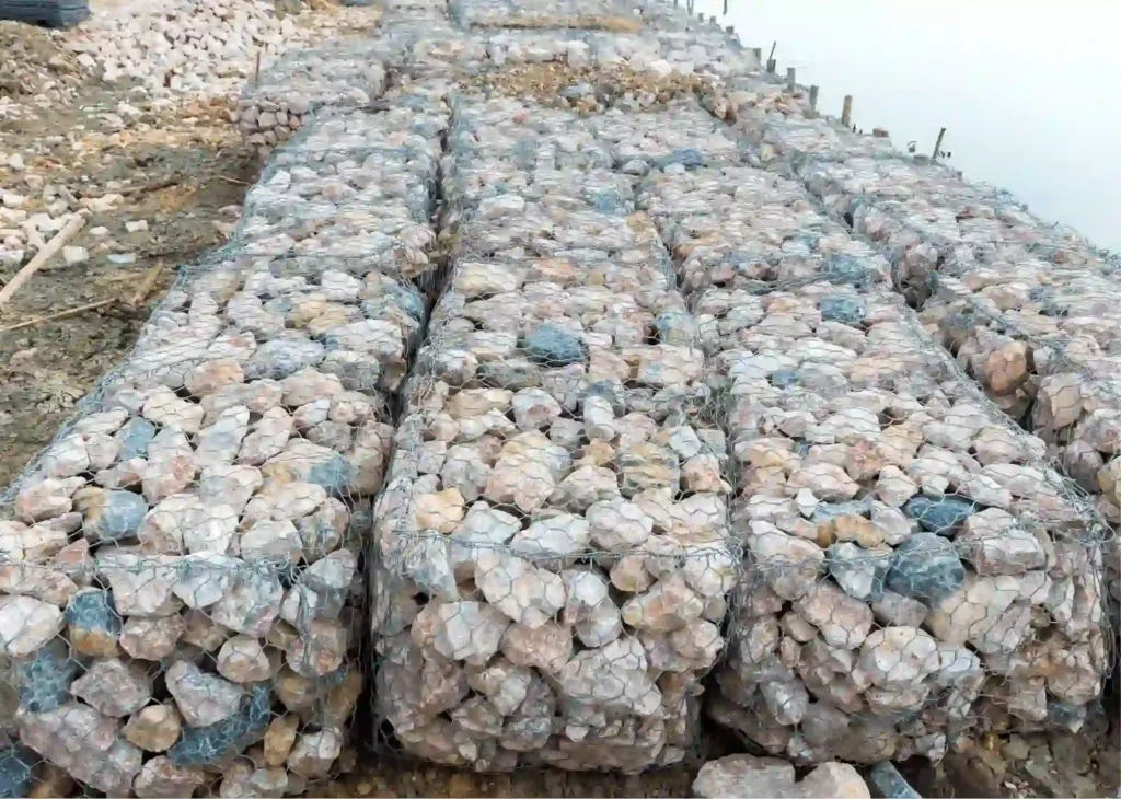 What are gabion baskets
